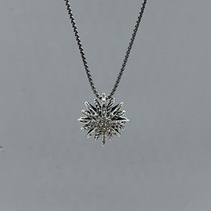 David Yurman Small Starburst Necklace